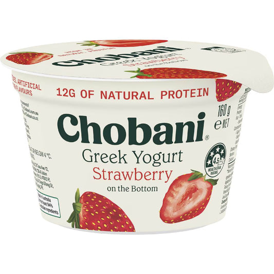 Greek Yoghurt Strawberry | 160g | Chobani | YG-113139-MC-980899