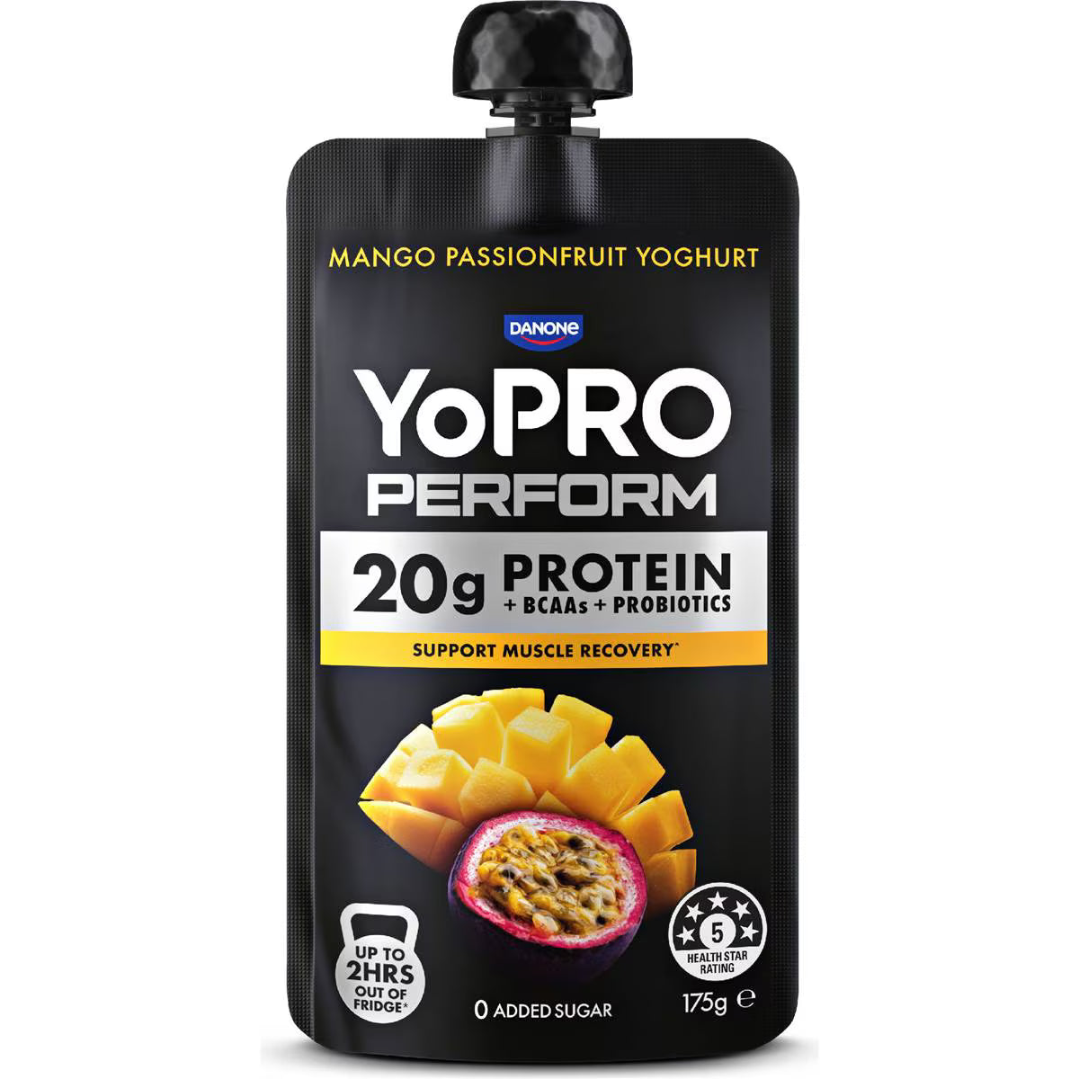 Perform High Protein Yoghurt Pouch Mango Passionfruit | 175g | Yopro | YG-113130-MC-980864