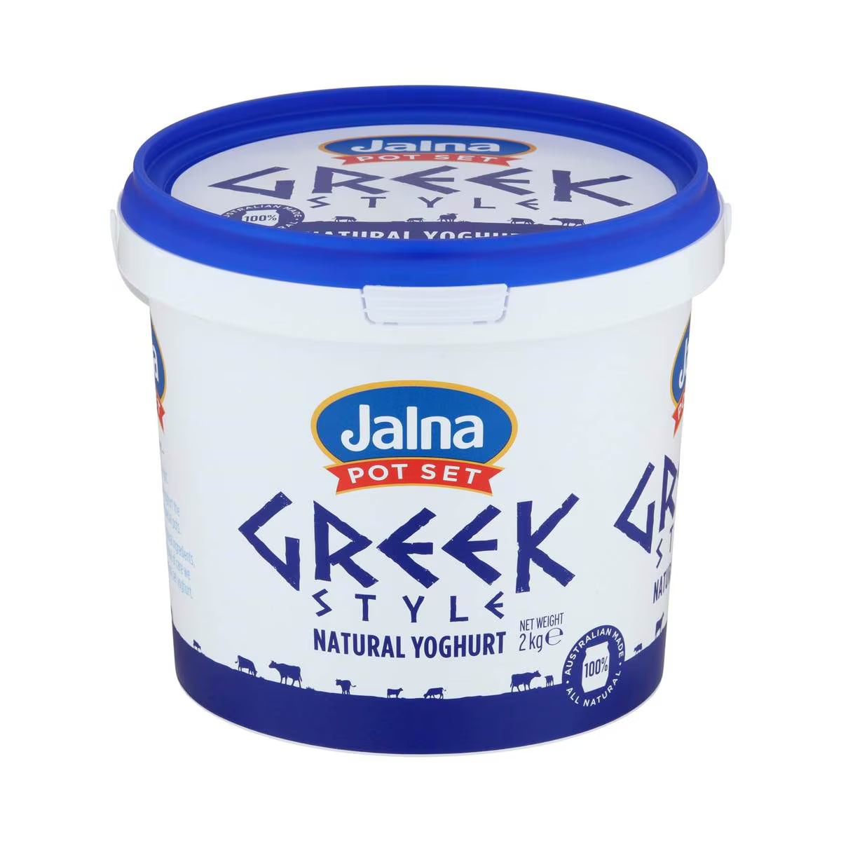 Pot Set Greek Style Natural Yoghurt | 2kg | Jalna | YG-006575-MC-980801