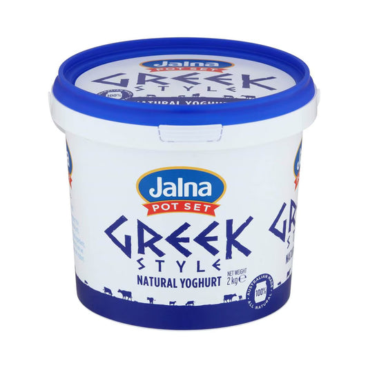 Pot Set Greek Style Natural Yoghurt | 2kg | Jalna | YG-006575-MC-980801