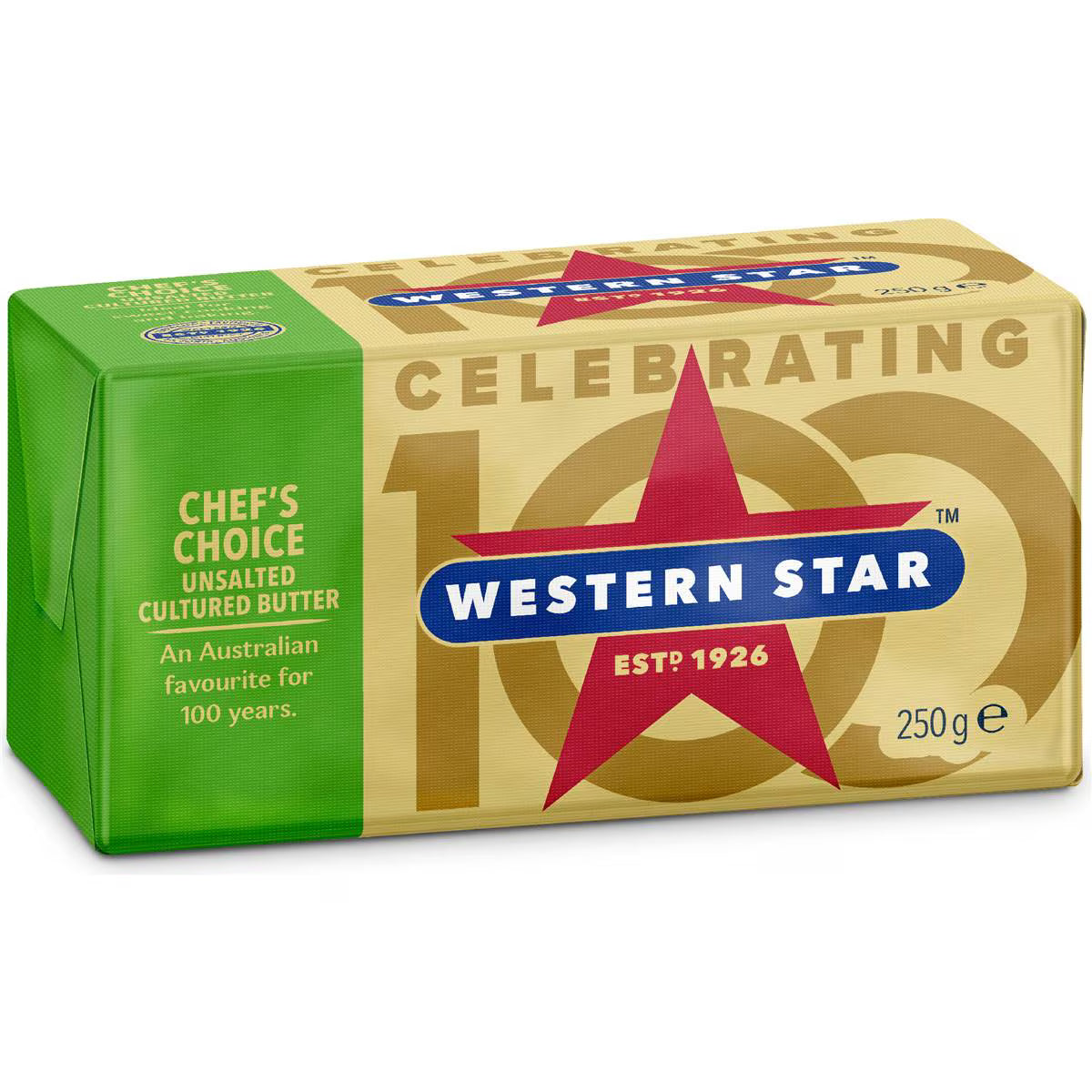 Unsalted Butter Block Chef's Choice | 250g | Western Star | YG-112352-MC-980923