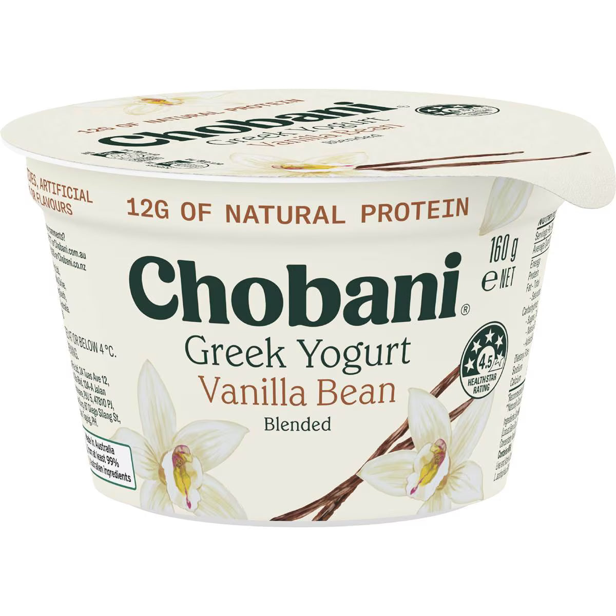 Greek Yoghurt Vanilla | 160g | Chobani | YG-113167-MC-981112