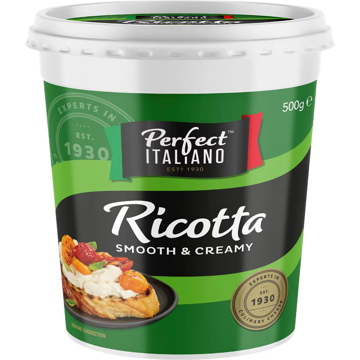 Original Ricotta Cheese Tub Ricotta | 500g | Perfect Italiano | YG-112361-MC-980956
