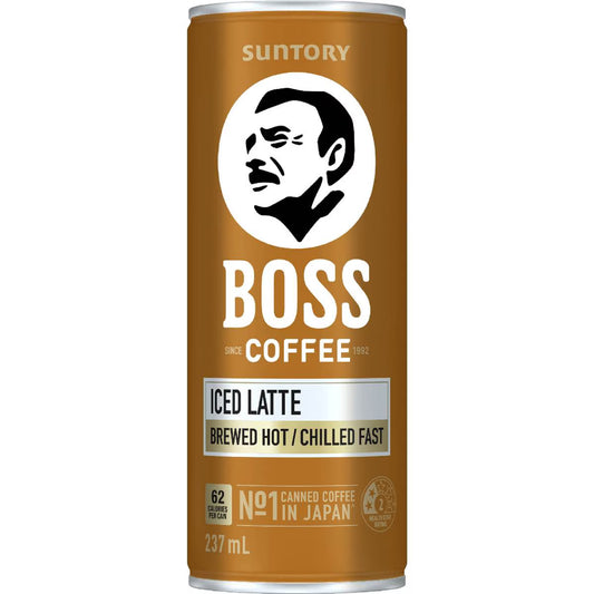 Boss Coffee Iced Latte | 237ml | Suntory | YG-111905-MC-977917