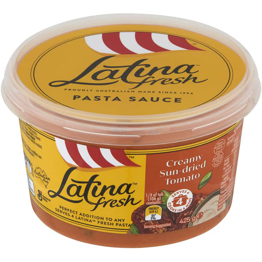 Creamy Sun-Dried Tomato Pasta Sauce | 425g | Latina Fresh | YG-006372-WW-084763