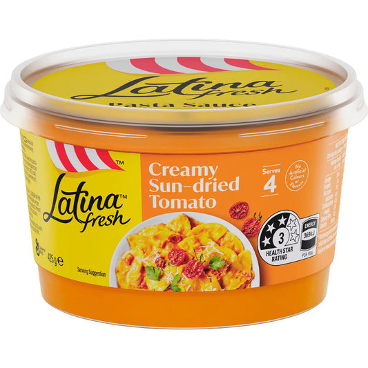 Creamy Sun-Dried Tomato Pasta Sauce | 425g | Latina Fresh | YG-006372-WW-084763