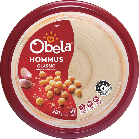 Hommus Smooth Classic Dip | 220g | Obela | YG-112340-MC-980846