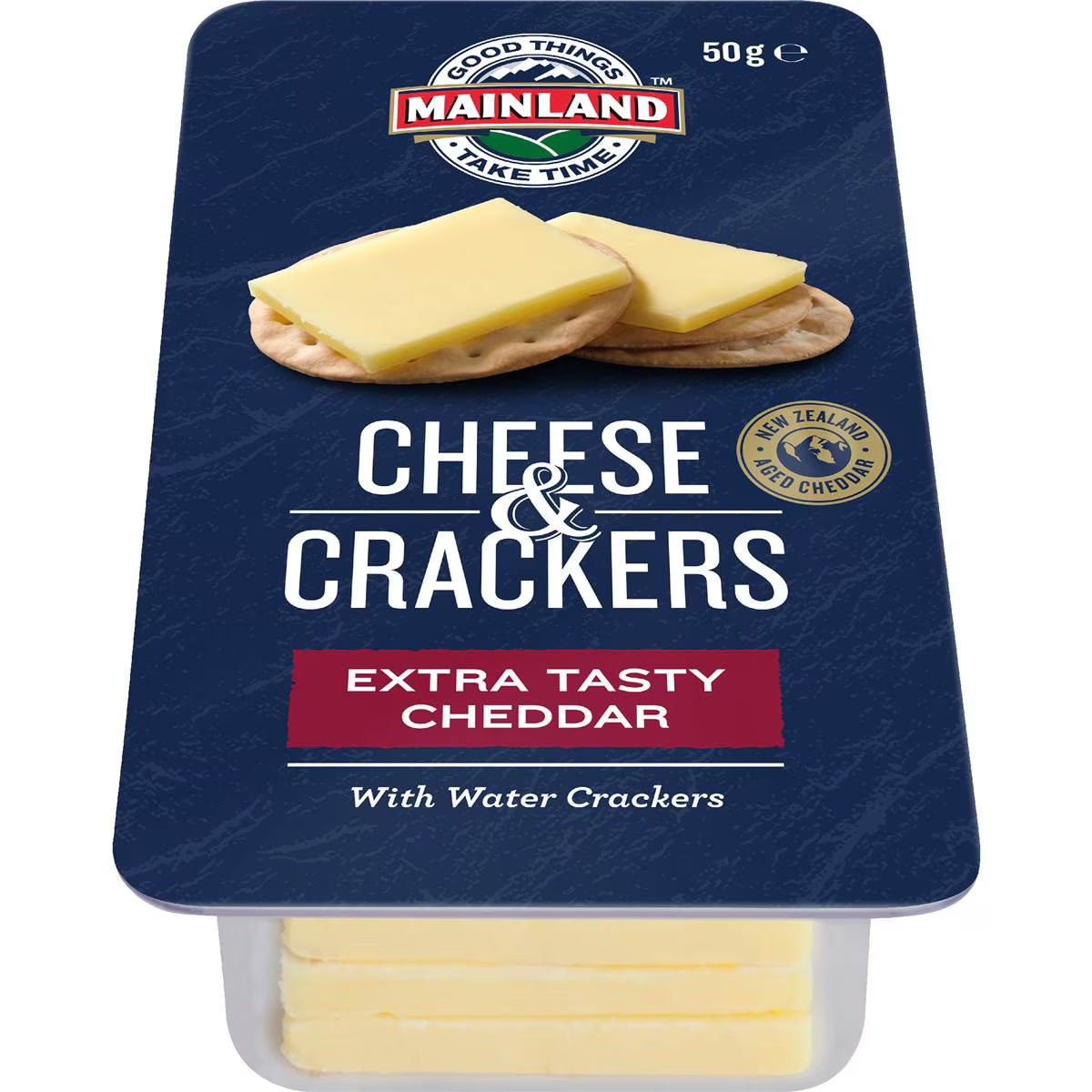 Cheese Snack With Crackers Extra Tasty Cheddar | 50g | Mainland | YG-006561-MC-981030