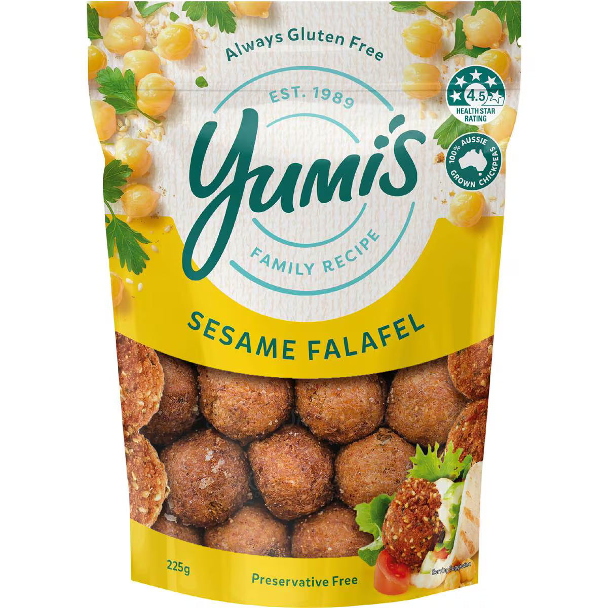 Sesame Falafel Balls | 225g | Yumi's | YG-006234-WW-084915