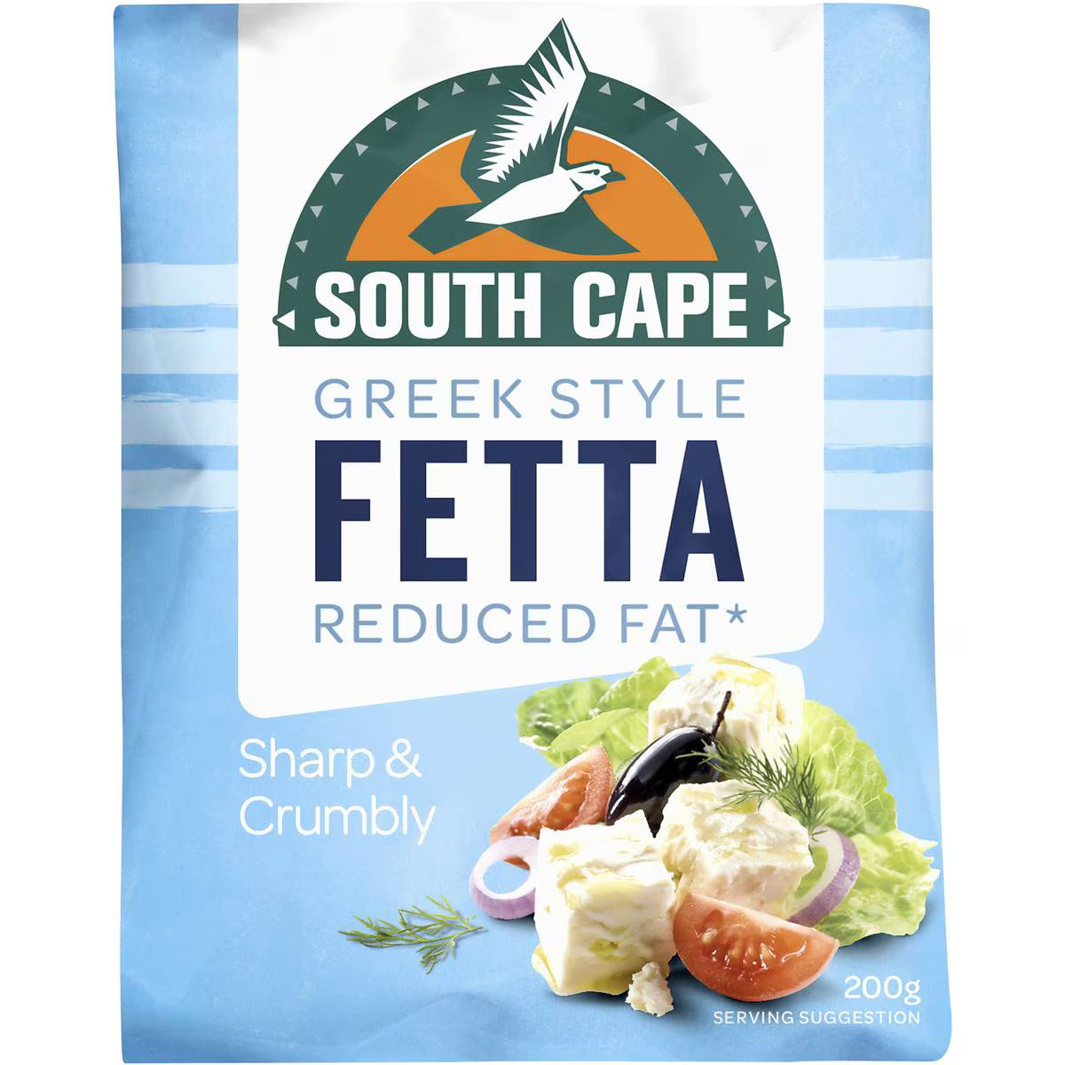 Reduced Fat Greek Style Fetta | 200g | South Cape | YG-006481-WW-084931