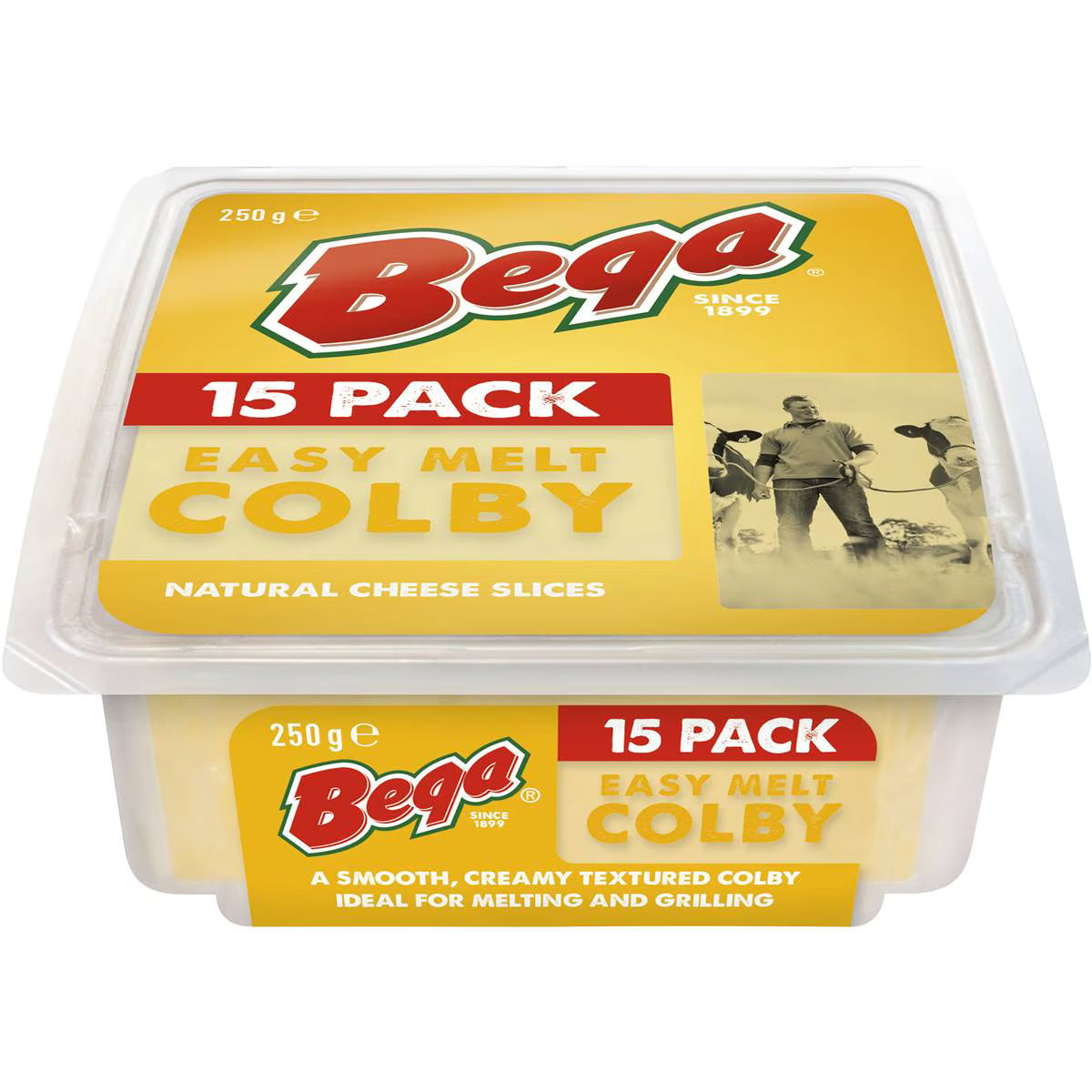 Colby Cheese Slices Slices | 250g | Bega | YG-006369-WW-085073