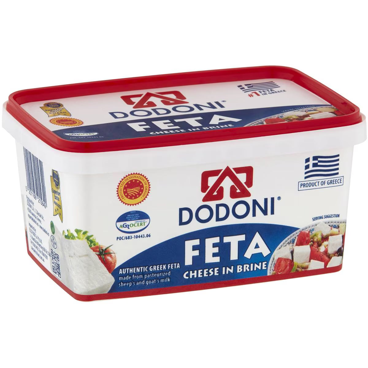 Greek Feta Cheese | 400g | Dodoni | YG-006598-WW-085075