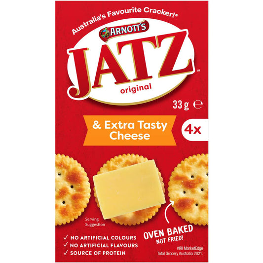 Jatz Cracker Biscuits & Extra Tasty Cheese | 33g | Arnott's | YG-113132-MC-980870