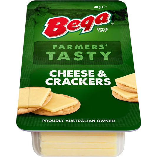 Tasty Cheese & Crackers Crackers | 38g | Bega | YG-113161-MC-981034