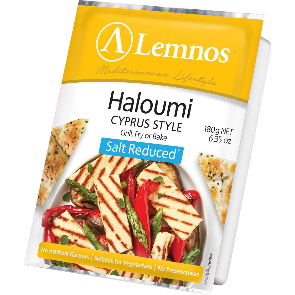 Haloumi Salt Reduced | 180g | Lemnos | YG-006663-WW-085342