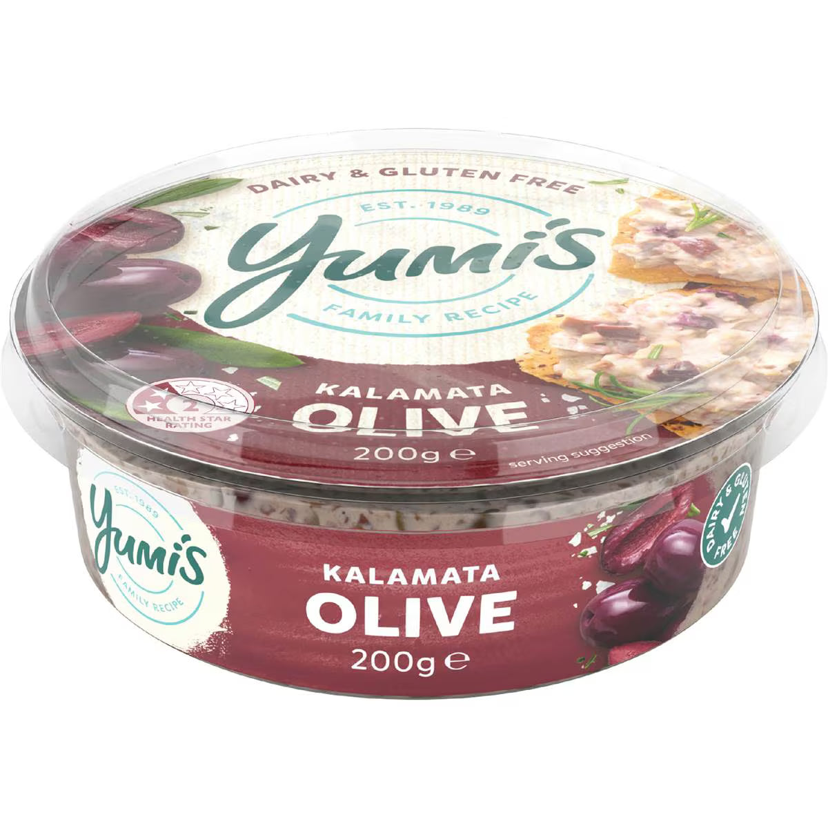 Kalamata Olive Dip | 200g | Yumi's | YG-006226-WW-085346