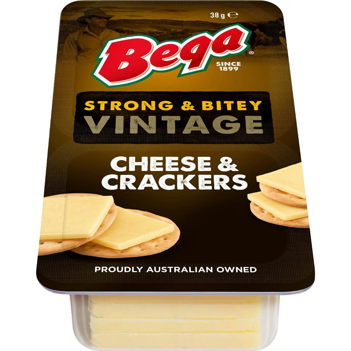 Vintage Cheese & Crackers Strong & Bitey | 38g | Bega | YG-112377-MC-981035