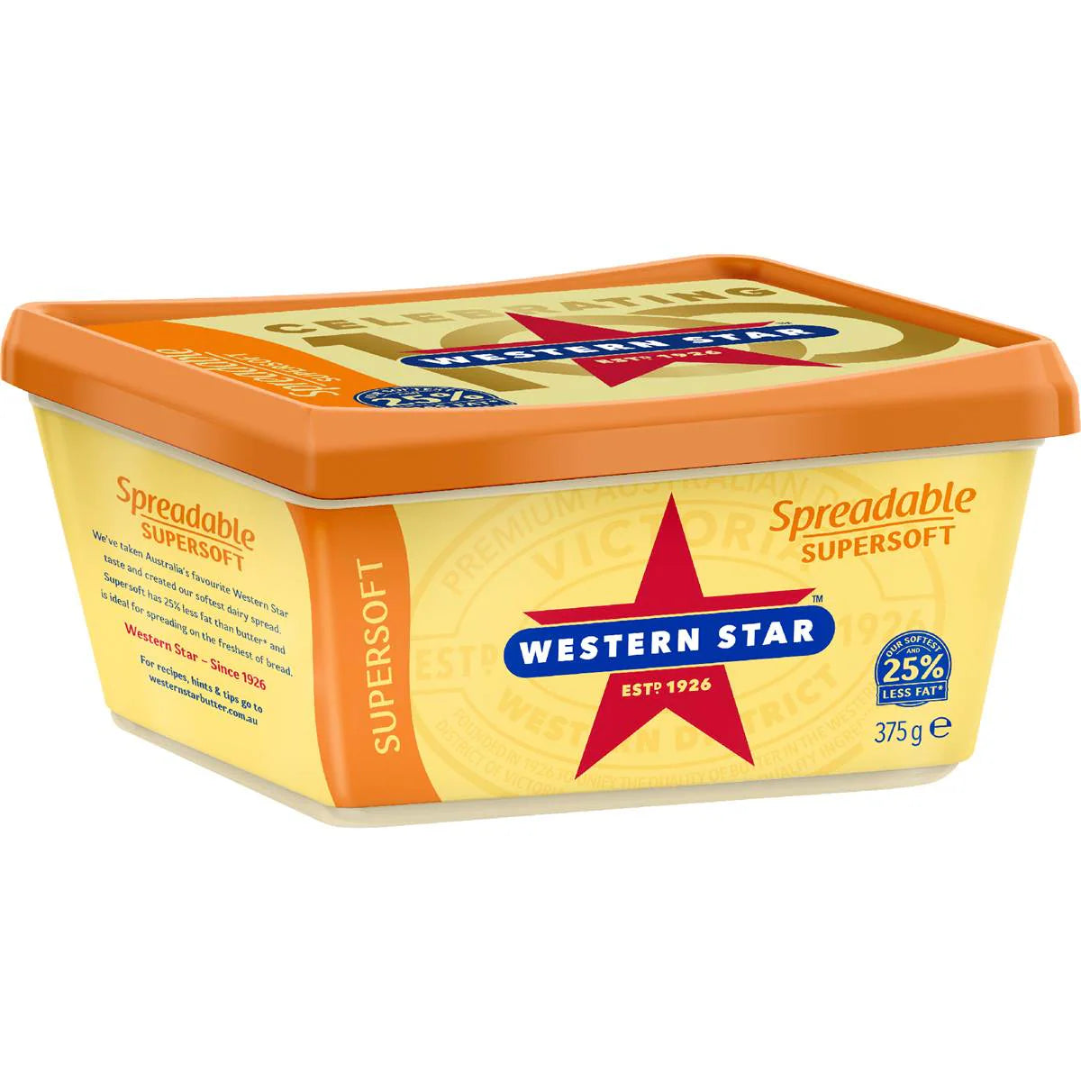 Spreadable Butter Blend Tub Supersoft | 375g | Western Star | YG-112355-MC-980936