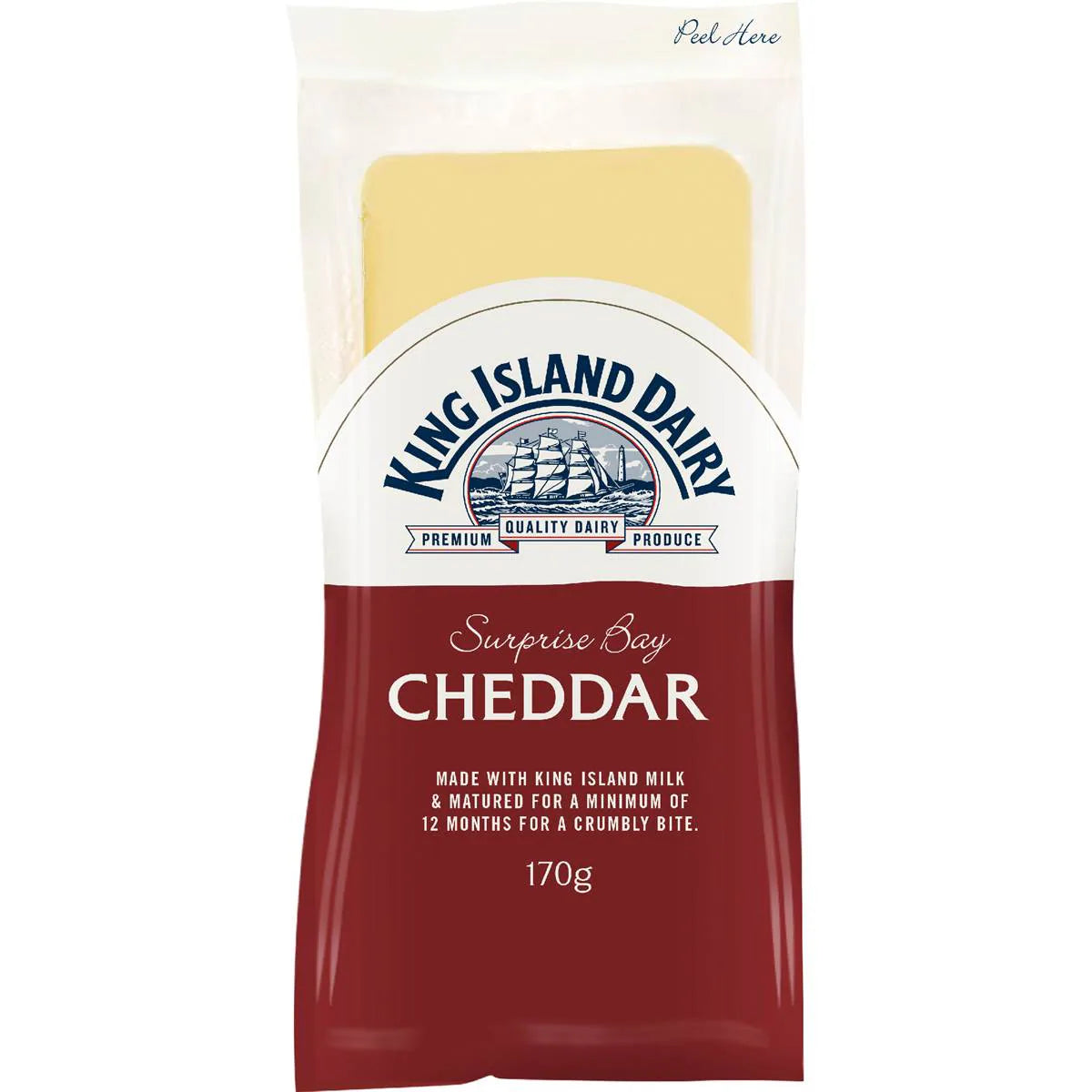 Dairy Surprise Bay Cheddar Cheese | 170g | King Island | YG-006552-WW-085734