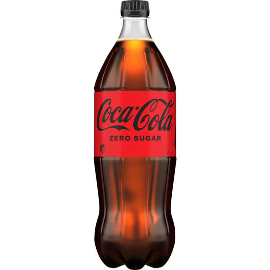 Zero Sugar Soft Drink Bottle | 1.25l | Coca-Cola | YG-112450-MC-975556