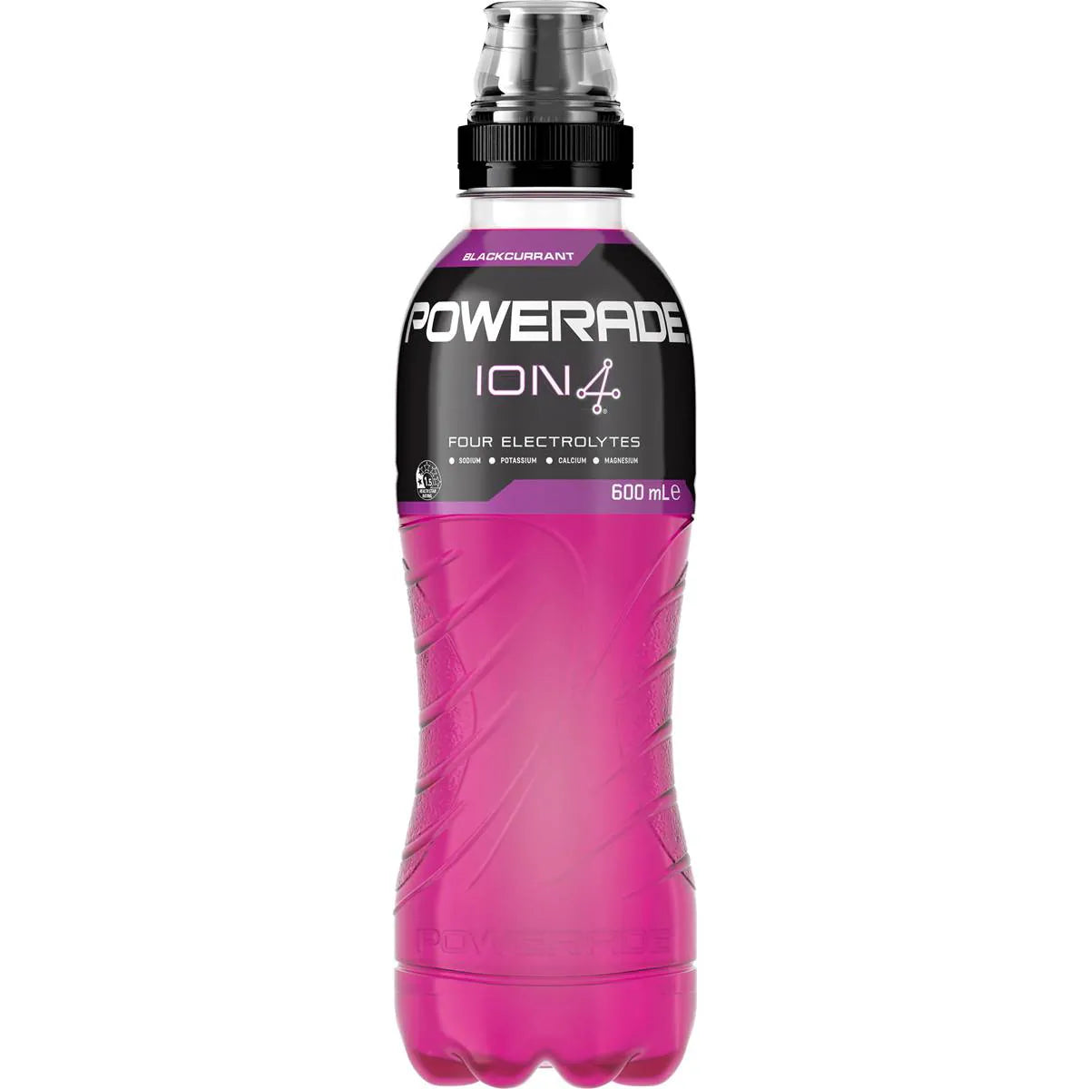 Ion4 Blackcurrant Sports Drink Sipper Cap | 600ml | Powerade | YG-111420-MC-975342