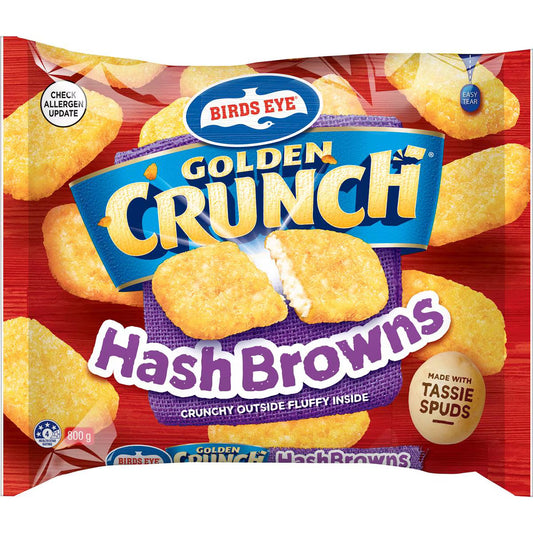 Golden Crunch Hash Browns | 800g | Birds Eye | YG-006862-WW-091026