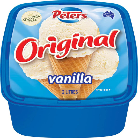 Original Vanilla Ice Cream Ice Cream | 2L | Peters | YG-113033-MC-980173