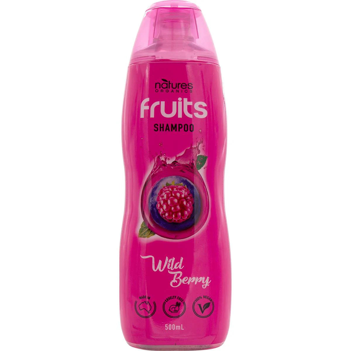 Fruits Shampoo Shine Wild Berry | 500ml | Natures Organics | YG-111984-MC-978154