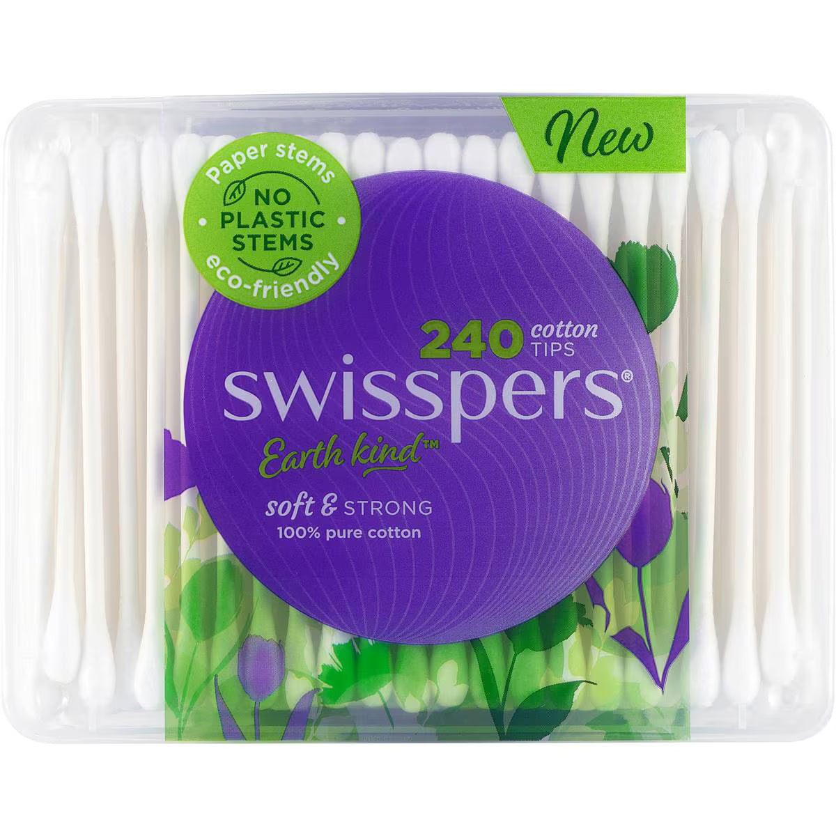 Cotton Tips | 240 Pack | Swisspers | YG-111967-MC-978120