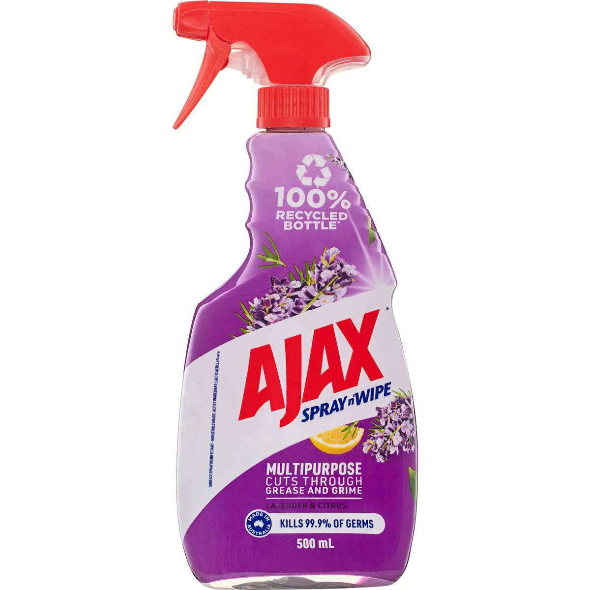 Spray & Wipe Multipurpose Cleaner Lavender & Citrus | 500ml | Ajax | YG-113084-MC-980558