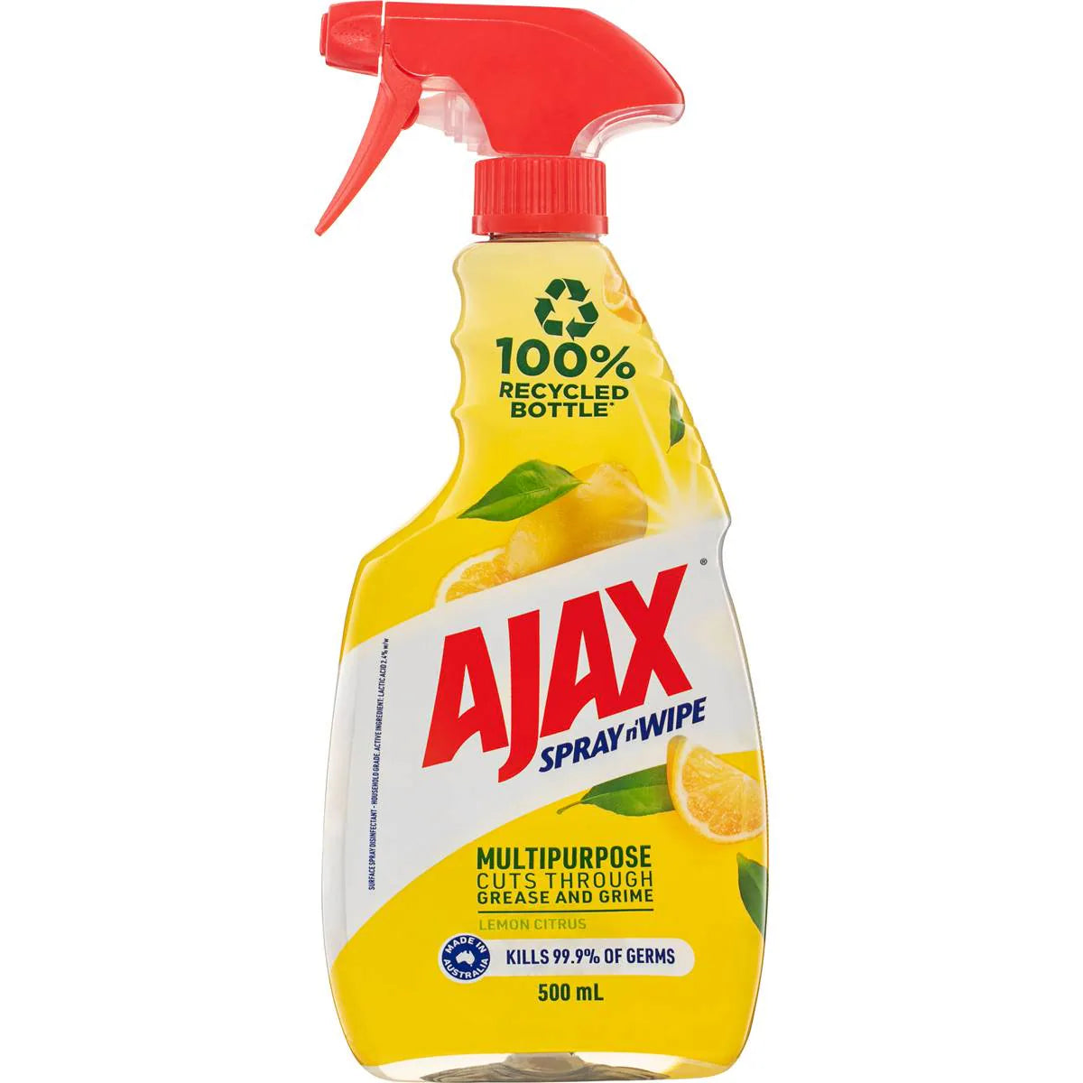 Spray & Wipe Multipurpose Cleaner Lemon Citrus | 500ml | Ajax | YG-112272-MC-980560