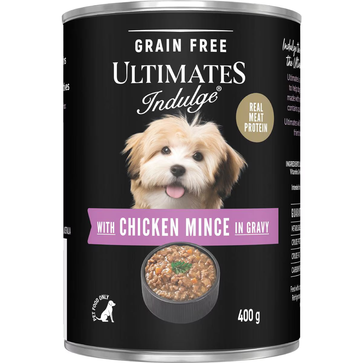 Wet Dog Food Chicken Mince In Gravy | 400g | Ultimates Indulge | YG-112961-MC-150388