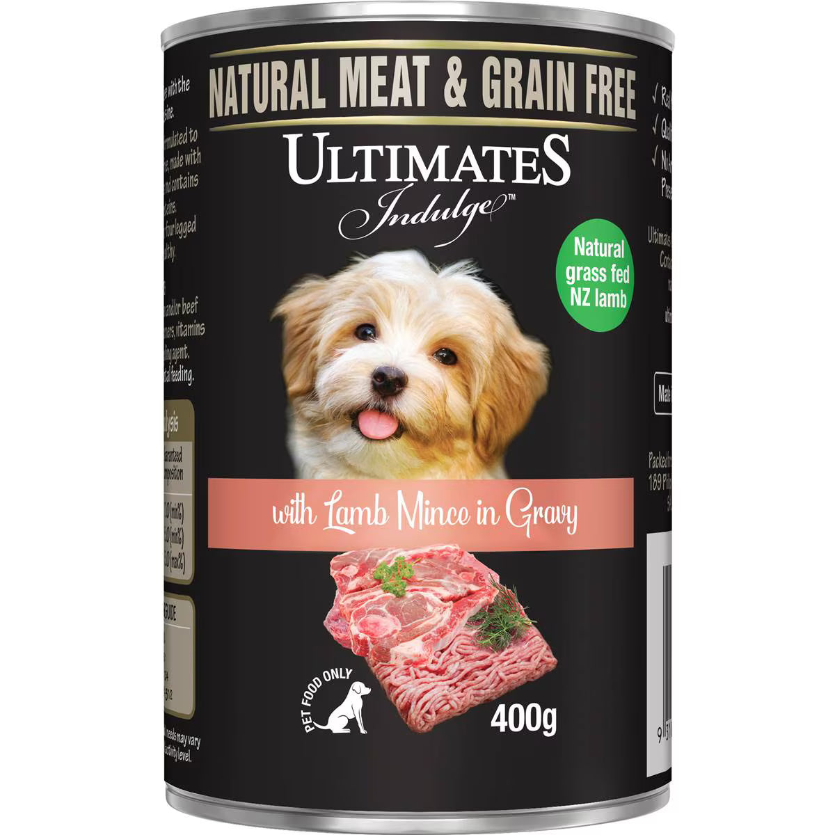 Wet Dog Food Lamb Mince In Gravy | 400g | Ultimates Indulge | YG-112960-MC-978756