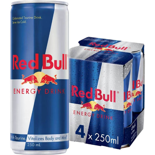 Energy Drink | 250ml x 4 Pack | Red Bull | YG-006766-MC-975420