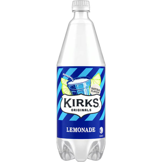 Lemonade Soft Drink Bottle | 1.25l | Kirks | YG-006568-MC-975491