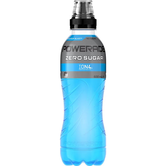 Mountain Blast Zero Sports Drink Sipper Cap | 600ml | Powerade | YG-111494-MC-975567