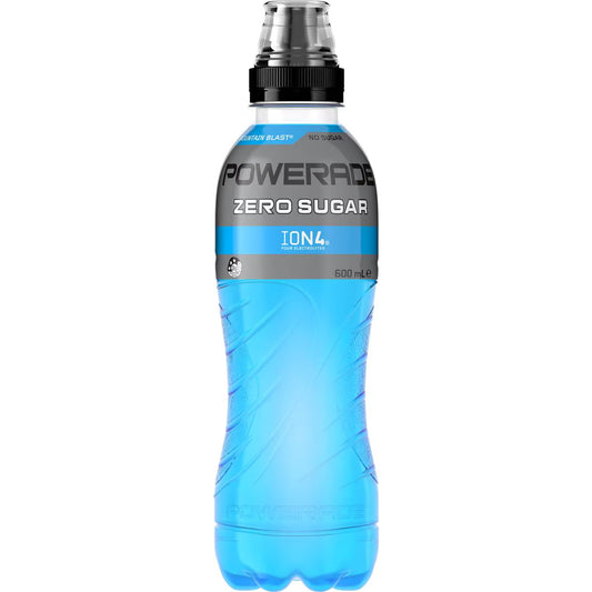 Mountain Blast Zero Sports Drink Sipper Cap | 600ml | Powerade | YG-111494-MC-153577