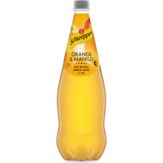 Orange Mango Natural Mineral Water Bottle | 1.1l | Schweppes | YG-112504-MC-975819