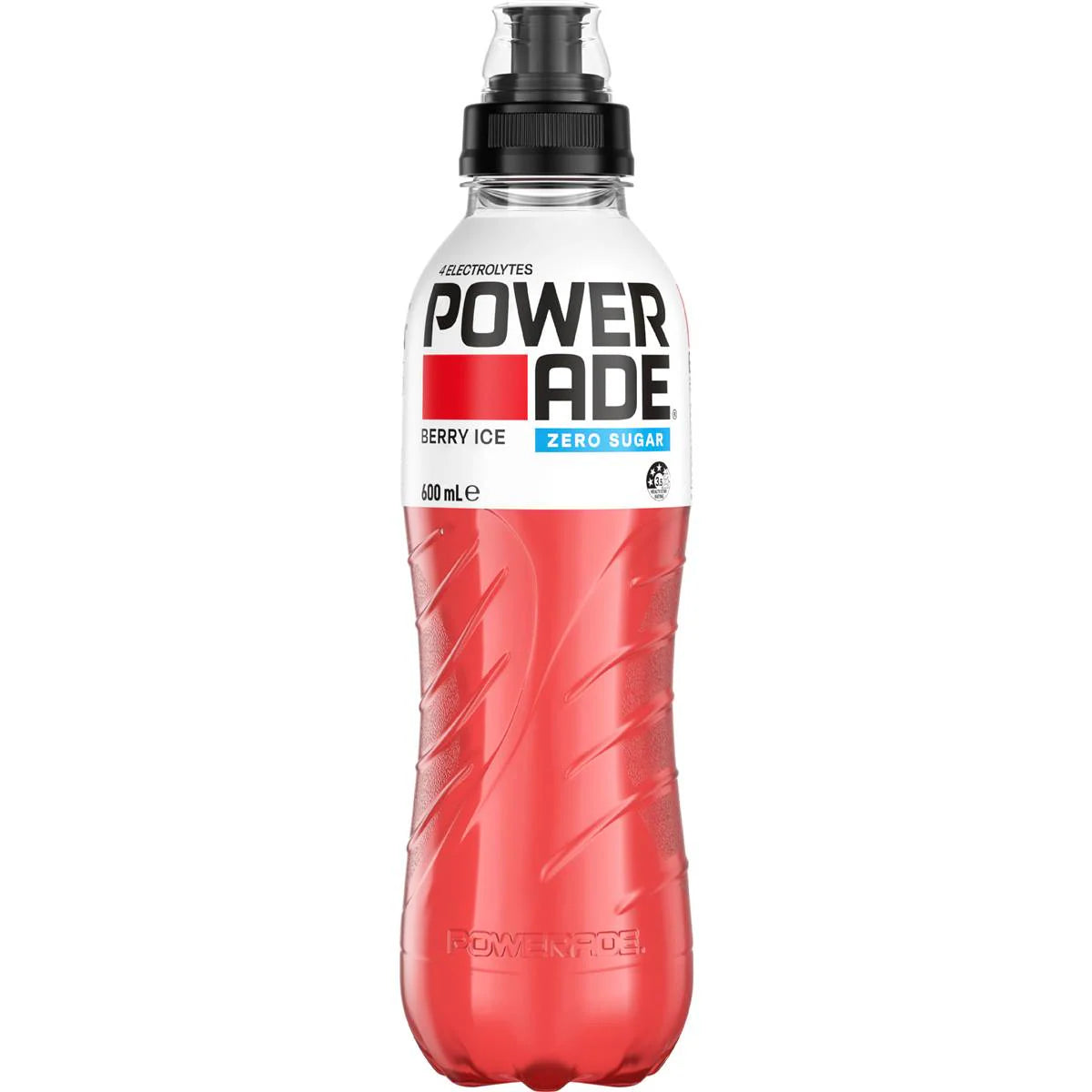 Berry Ice Zero Sports Drink Sipper Cap | 600ml | Powerade | YG-111495-MC-975568