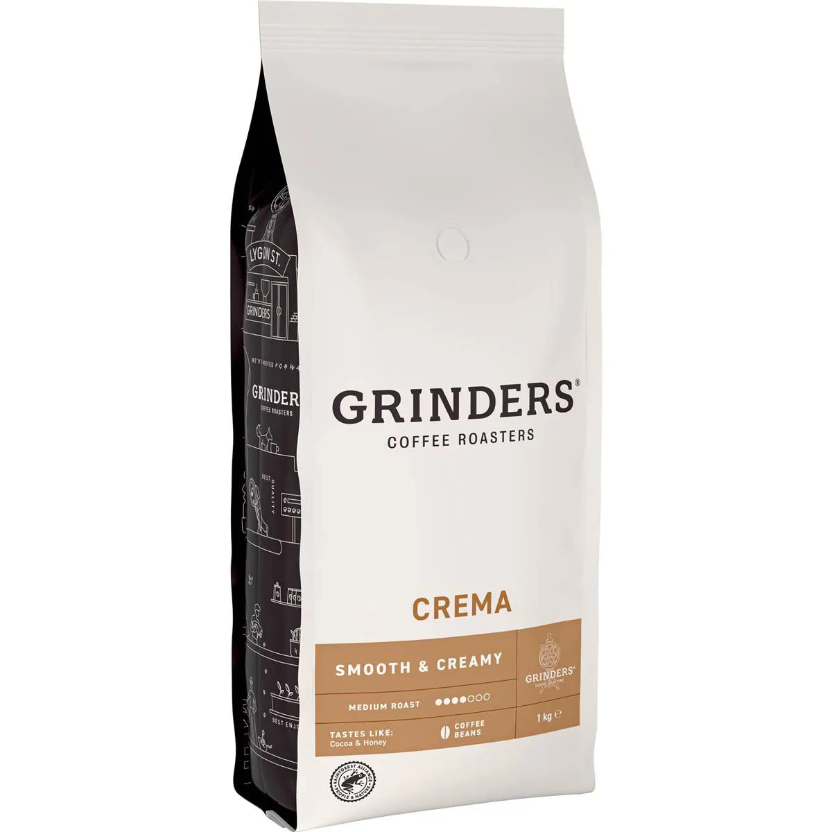 Crema Coffee Beans Coffee Beans | 1kg | Grinders | YG-112209-MC-979683
