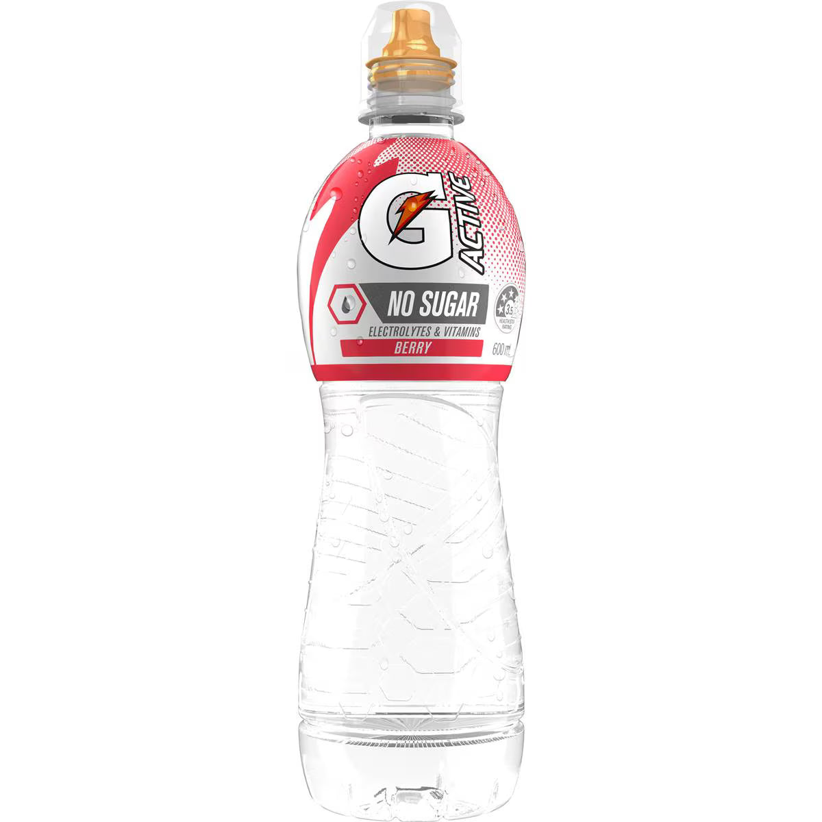 G Active Water Sports Drinks Berry No Sugar | 600ml | Gatorade | YG-112407-MC-975354
