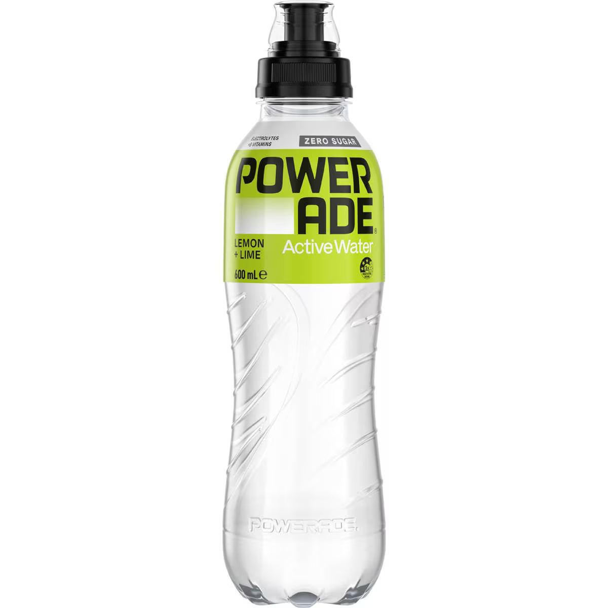 Active Water Lemon Lime Sports Drink Sipper Cap | 600ml | Powerade | YG-111498-MC-975571