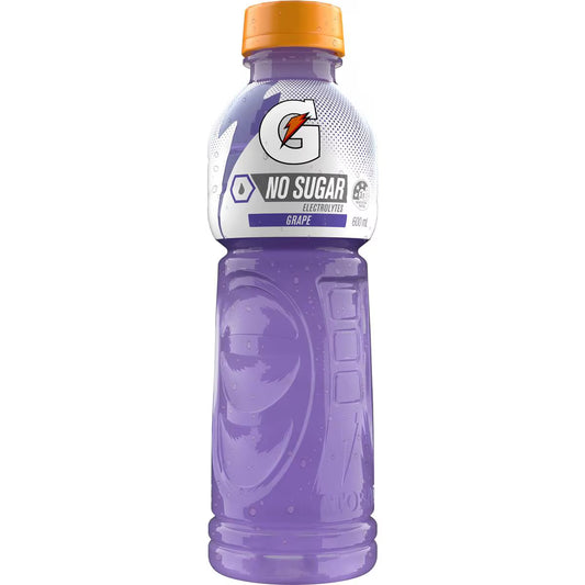 Sports Drink Sugar Free Grape Electrolyte Hydration Bottle | 600ml | Gatorade | YG-112406-MC-975348