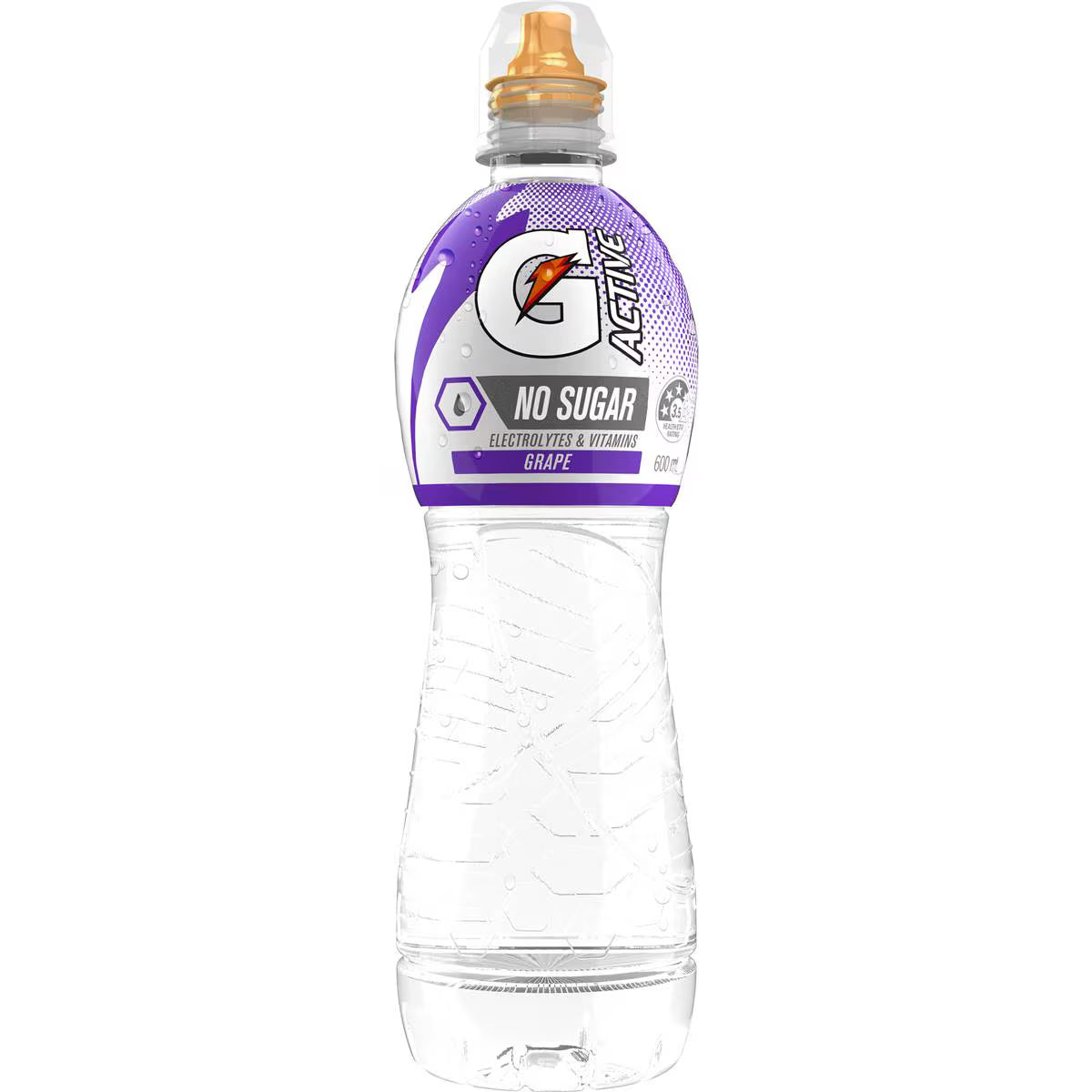 G Active Water Sports Drinks Grape Electrolyte Sugar Free | 600ml | Gatorade | YG-111425-MC-975351
