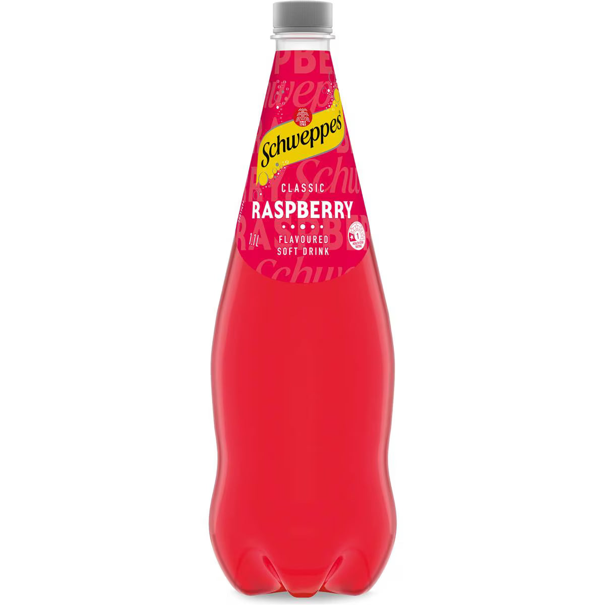 Traditional Raspberry Soft Drink Bottle | 1.1l | Schweppes | YG-111482-MC-975539