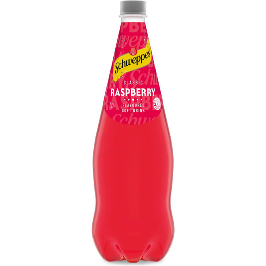 Traditional Raspberry Soft Drink Bottle | 1.1l | Schweppes | YG-111482-MC-975539