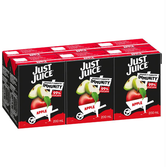 Apple Poppers Multipack | 200ml x 6 Pack | Just Juice | YG-112459-MC-975591