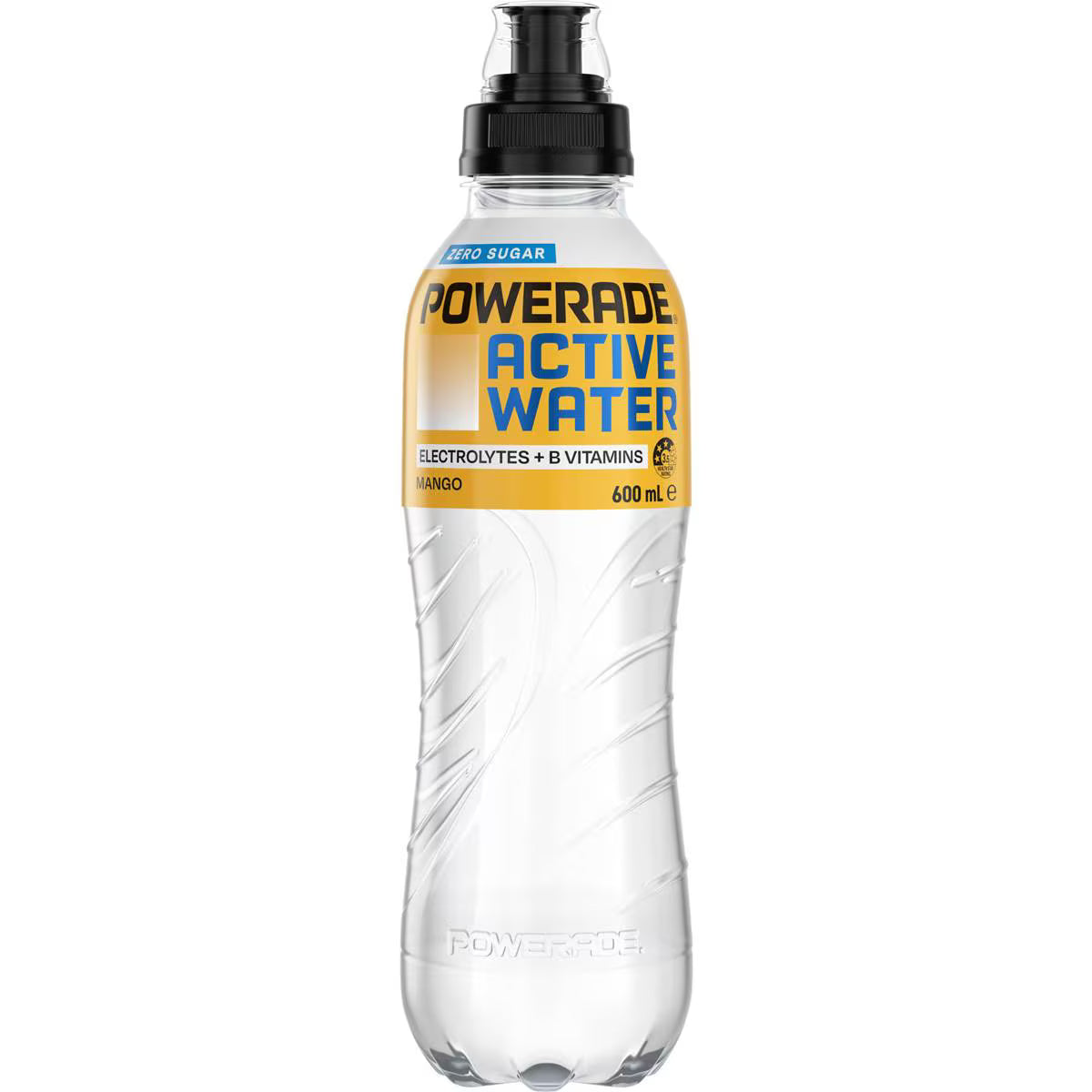 Active Water Mango Sports Drink Sipper Cap | 600ml | Powerade | YG-111497-MC-975570