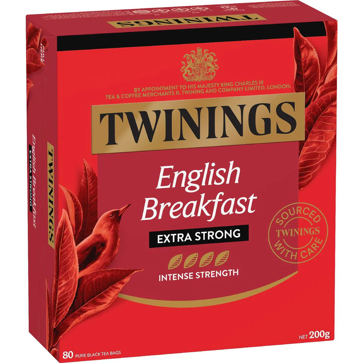 English Breakfast Extra Strong Tea Bags | 80 Pack | Twinings | YG-112749-MC-977837