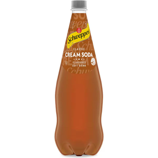 Traditional Brown Creaming Soda Soft Drink Bottle | 1.1l | Schweppes | YG-111483-MC-975540